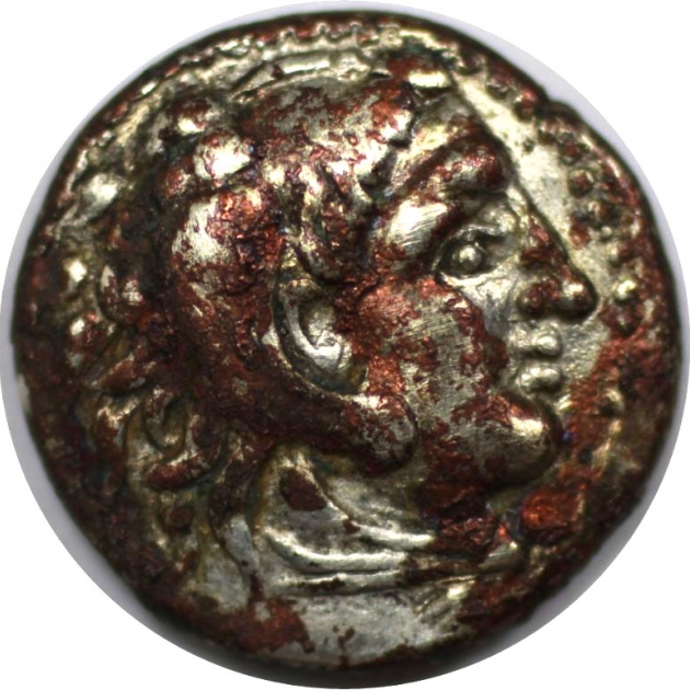 AR Drachmen 336 - 323 v. Chr avers
