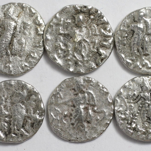 Lot von 10 Münzen 35 - 12 v. Chr revers