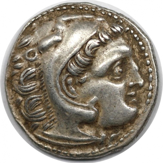 AR Drachme 310 - 301 v. Chr avers