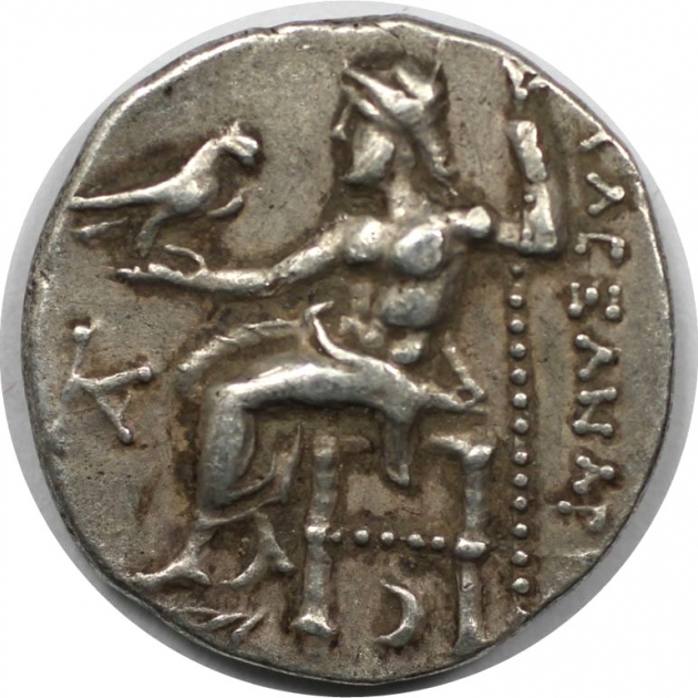AR Drachme 310 - 301 v. Chr revers