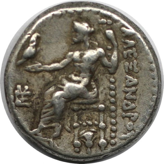 AR Drachme 334 - 323 v. Chr revers