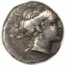 Drachme 338 - 308 v. Chr avers