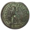 AE 28 204-180 v. Chr  revers