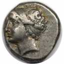 Didrachme oder Nomos 281 - 228 v. Chr avers