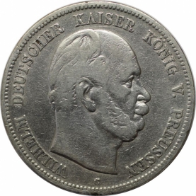 5 Mark 1876 avers