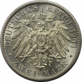 2 Mark 1904 revers