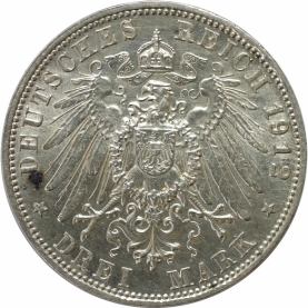3 Mark 1912 revers