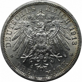 3 Mark  1913 revers