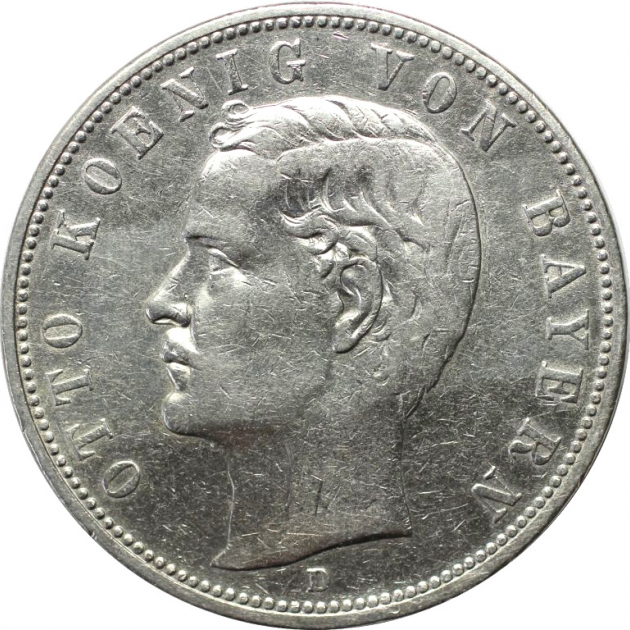 5 Mark 1907 avers