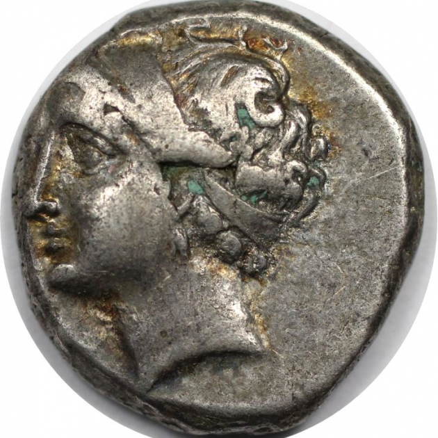 Didrachme oder Nomos 281 - 228 v. Chr avers