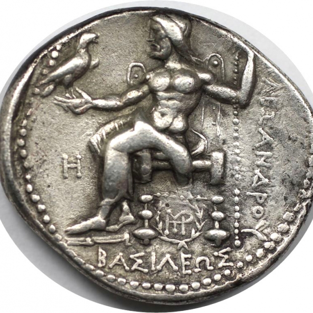 AR Tetradrachme 311 - 300 v. Chr revers
