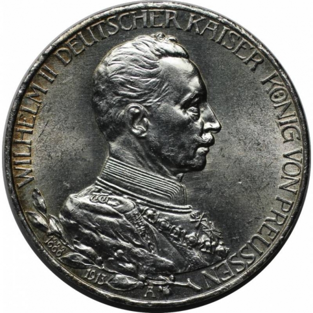 3 Mark  1913 avers