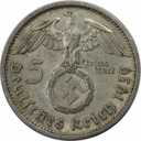 5 Reichsmark 1939 revers