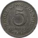 5 Fenigow 1918 revers