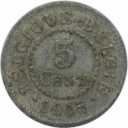5 Centimes 1915 revers