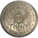 5 Mark 1909 revers